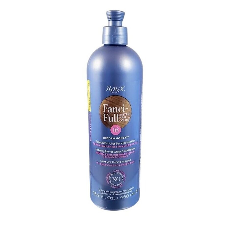 Roux Fanci-Full Instant Hair Color Rinse 16 Hidden Honey Dark Blonde 15.2 oz